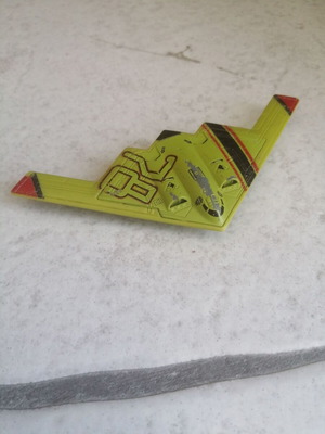 Metal Stealth Airplane used