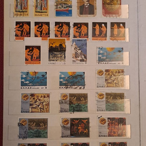 Stamps used, 80 sealed from 1976-1977