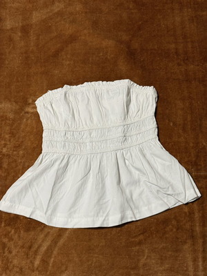 Stradivarius Top new, size L, white