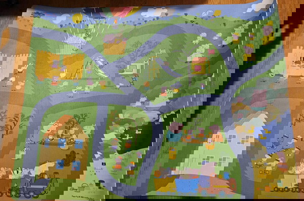 Megamat Αφρώδες Χαλάκι 120x90εκ Peppa Pig