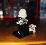 Φιγούρα Airborne Clone Trooper Star Wars με βάση και blasters