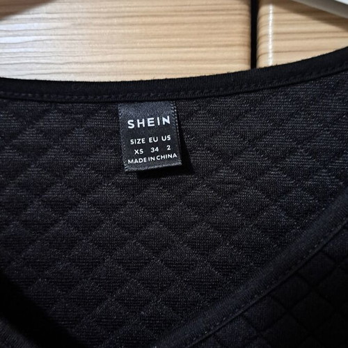 Shein black cardigan, size S