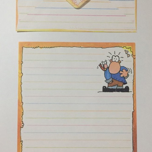 Letter writing set new, 12 pieces