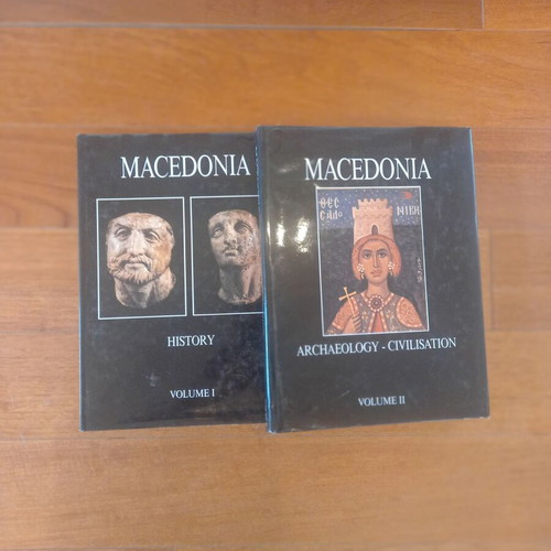 Macedonia Two Volumes Like New, History and Archaeology