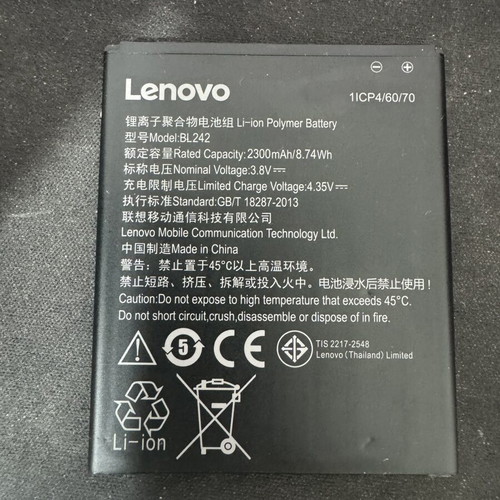Lenovo BL242 battery used for A2020 A6000 A6010 K3 K30