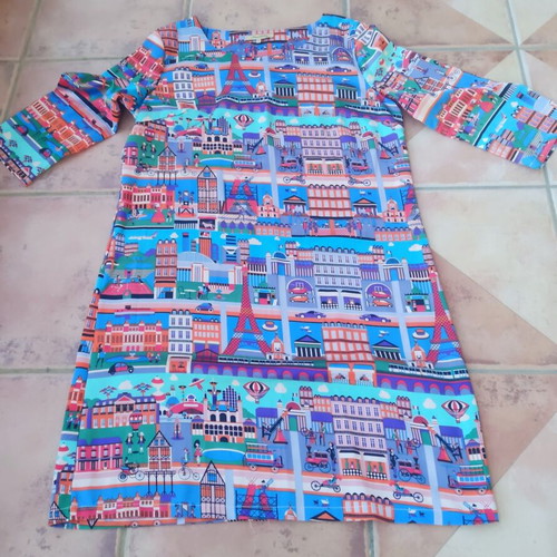 Sweet Miss Urban Dress like new with Paris and Eiffel Tower design