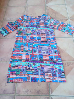 Sweet Miss Urban Dress like new with Paris and Eiffel Tower design