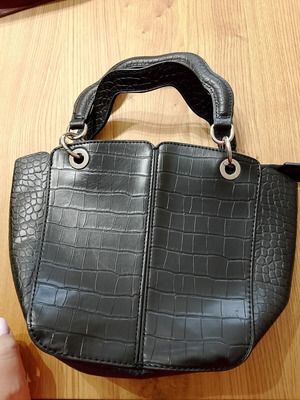 Zara black handbag like new