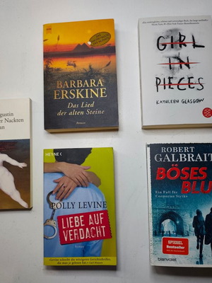 German books used, set of 5