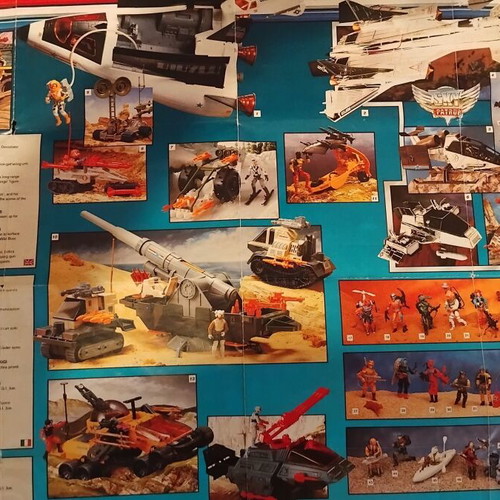 G.I. Joe (A Real American Hero) Hasbro poster catalog 1988-1991
