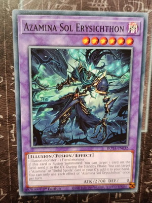 Azamina Sol Erysichthon card like new