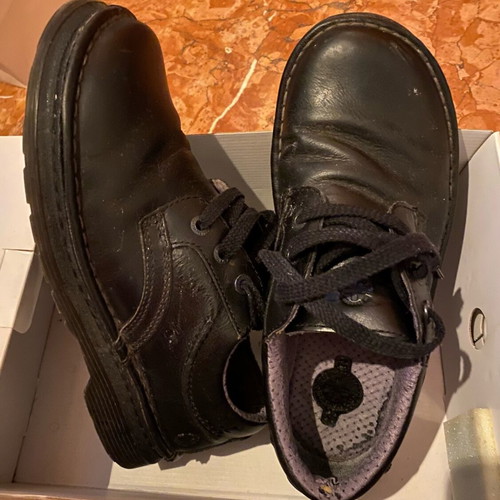 Dr. Martens black leather shoes used size 43