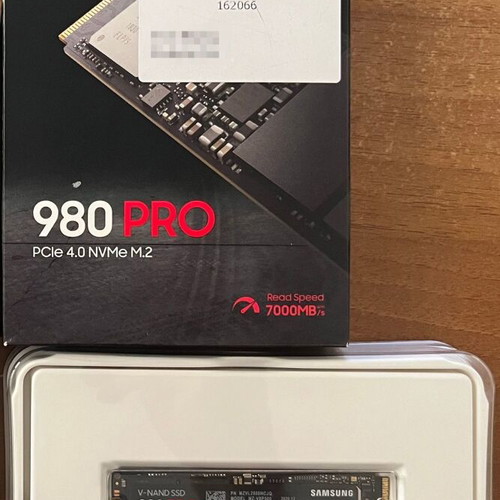 Samsung 980 Pro SSD 500GB M.2 NVMe PCI-E 4.0