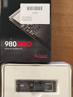 Samsung 980 Pro SSD 500GB M.2 NVMe PCI-E 4.0