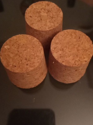 Cork Φ25 set of 3 new