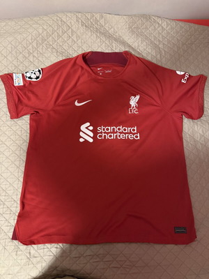 Liverpool FC Jersey 2021/2022 Mo Salah Champions League Nike XL like new