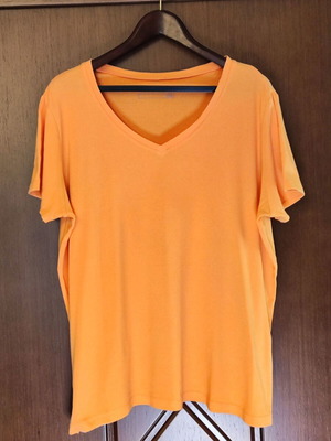Eddie Bauer T-shirt orange size 2XL like new