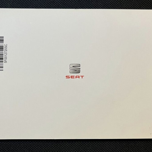 Seat Genuine Book Service like new, Maintenance Record Book Greek