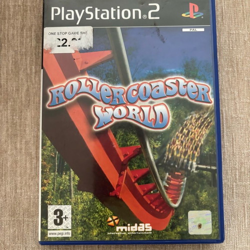 Rollercoaster World PlayStation 2 used PAL