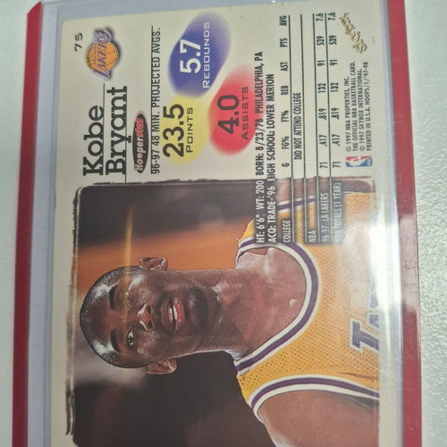 Kobe Bryant NBA Vintage Cards Lot x2 1997-98 Hoops SkyBox