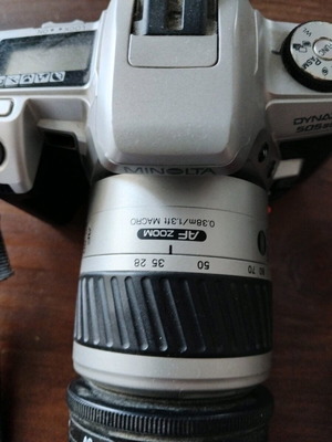 Φωτογραφική μηχανή Minolta Dynax 505si σαν καινούργιο με φακούς