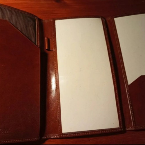 Baxter Of California Long Wallet new, brown