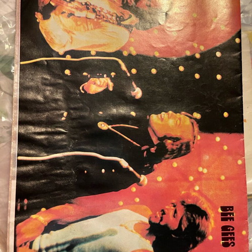 Afisorama two used issues 1978 with giant Angels of Charly poster