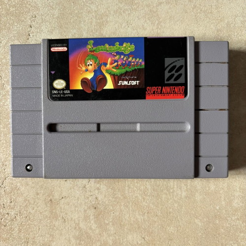 Lemmings Super Nintendo SNES American version
