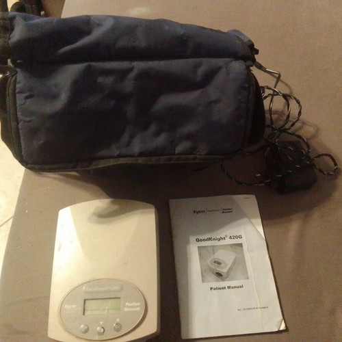 CPAP GoodKnight 420G device used, reliable and lightweight