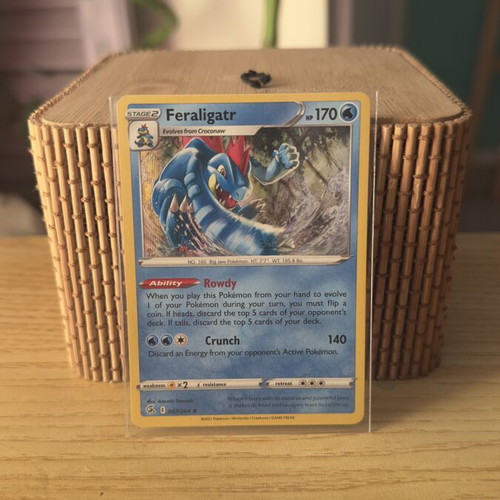 Feraligatr Pokemon card in excellent condition