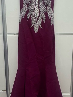 Maxi dress Acne Studios purple like new for wedding or christening