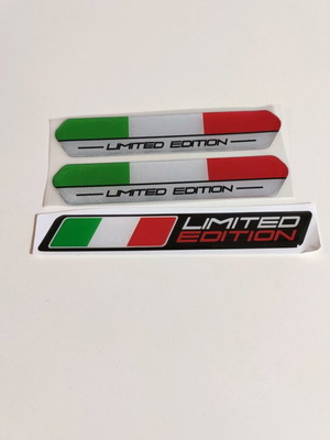 Limited Edition stickers new, set of 3 pieces