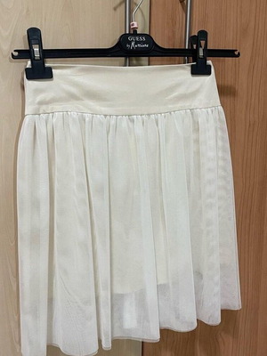 Handmade tulle skirt like new, beige, size S