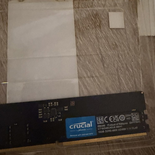 Crucial 16GB DDR5 RAM module
