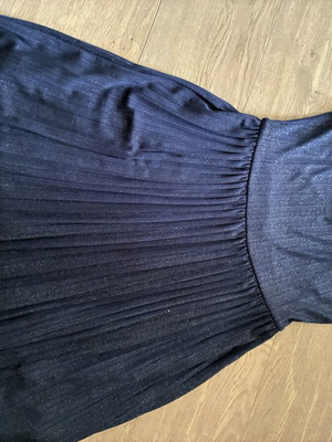 Hollister strap dress mini like new, blue, size M