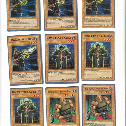 Yu Gi Oh! cards used, pack of 80 old cards