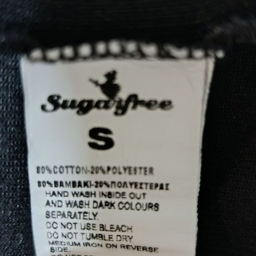 Sugar Free Black Velvet Jacket like new, size S