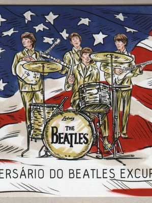 Γραμματόσημα The Beatles 50th Anniversary USA Tour 2014, καινούργια