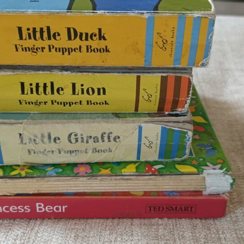 English children's books used, set of 6 fairy tales