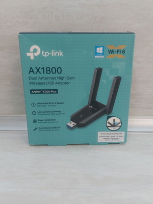 TP-Link AX1800 Archer TX20U Plus διπλής κεραίας Wi-Fi 6 USB προσαρμογέας