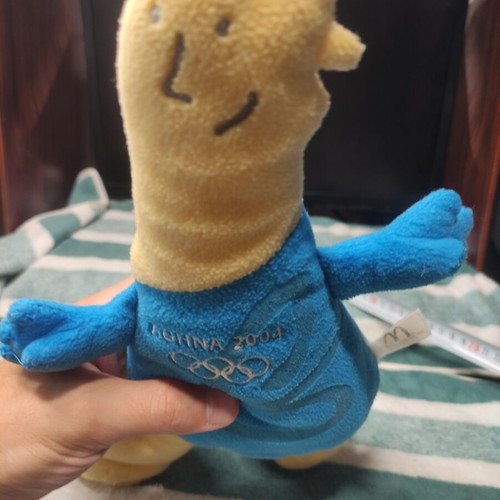 Phoebus plush mascot Athens 2004 Olympic Games like new, 32cm