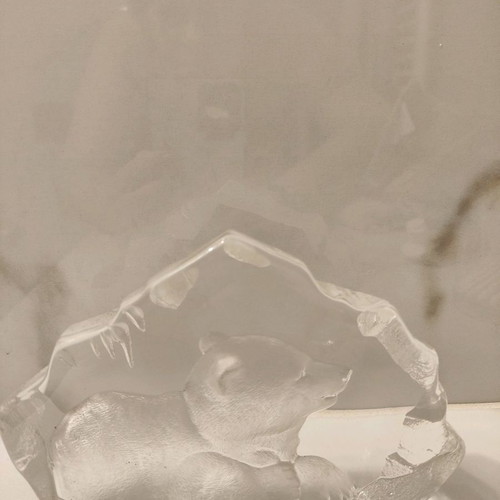 Mats Jonasson crystal used with artist signature