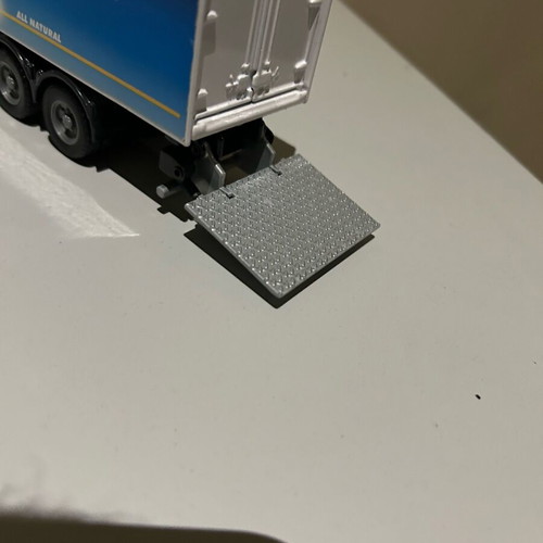 Joal metal refrigerator toy car used with ramp