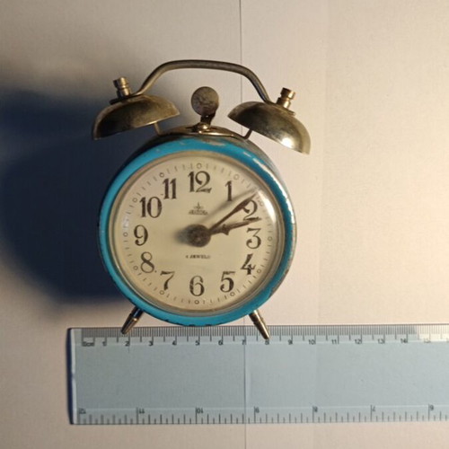 Aradora 4 jewels clock used, needs service