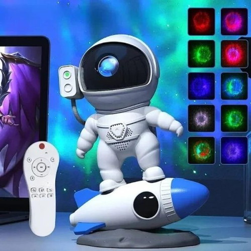 Rocket Astronaut Star Projector 3rd Gen new with Bluetooth and app control