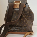 Louis Vuitton backpack Montsouris GM μεταχειρισμένο
