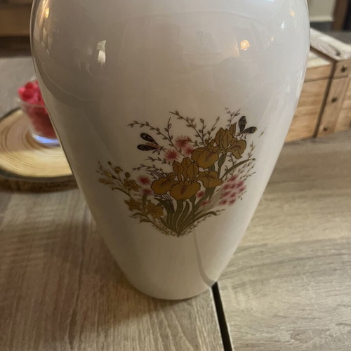 Vintage Bareuther Bavaria Germany porcelain vase over 35 cm like new