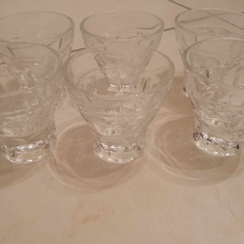 Liqueur glasses new, set of 6 small glass