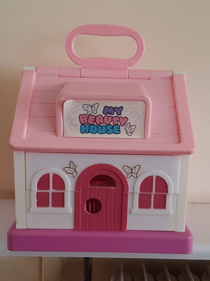 My Beauty House Παιδικό Σπιτάκι Καλλυντικών - Κοσμηματοθήκη '90s Σαν Καινούργιο