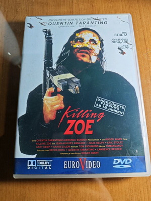 Killing Zoe DVD like new, German edition